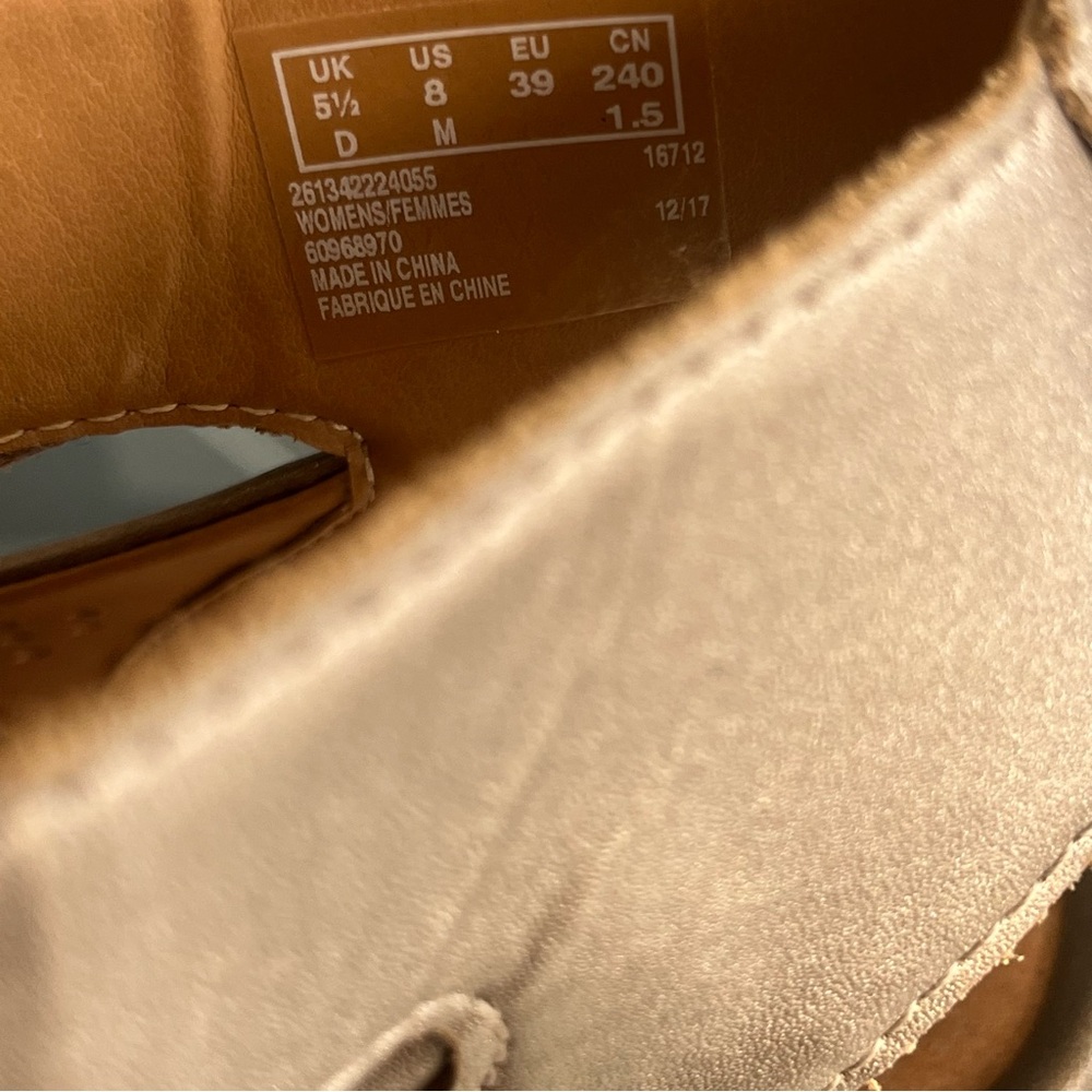 Clark’s Nubuck Wedge Sandals - Picture 7 of 8